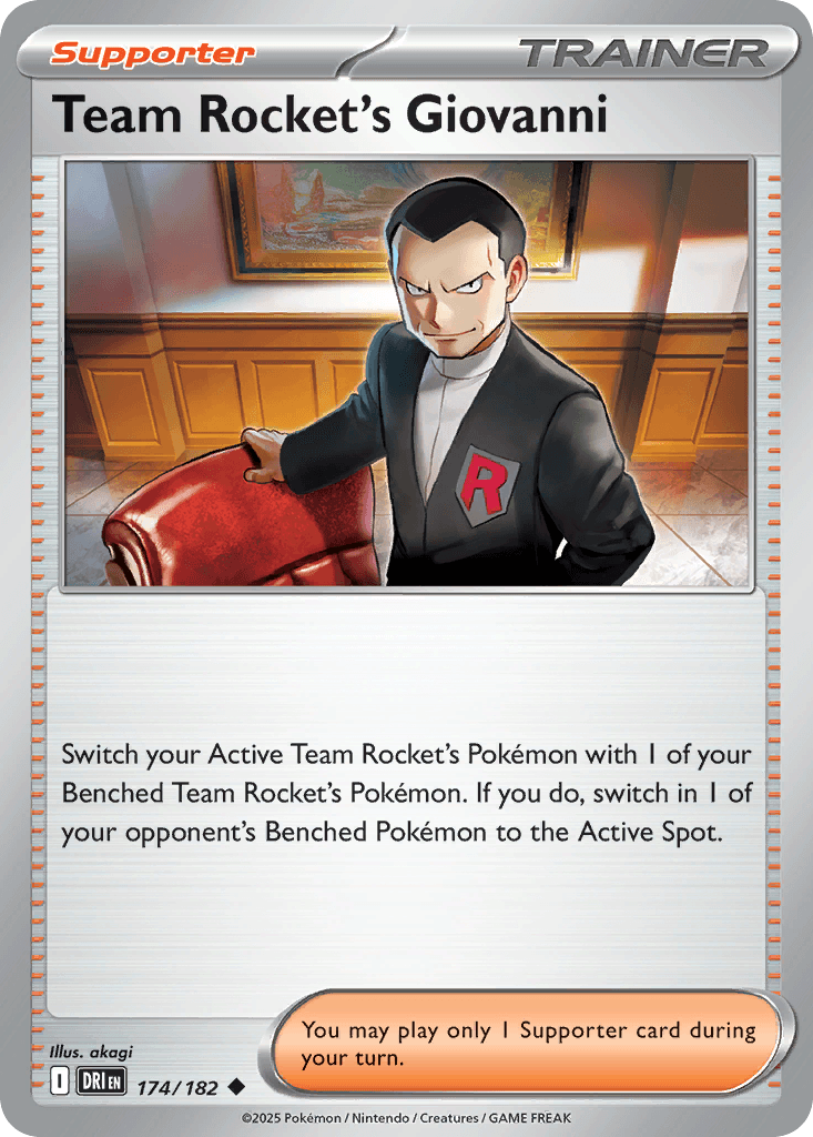 Team Rocket's Giovanni