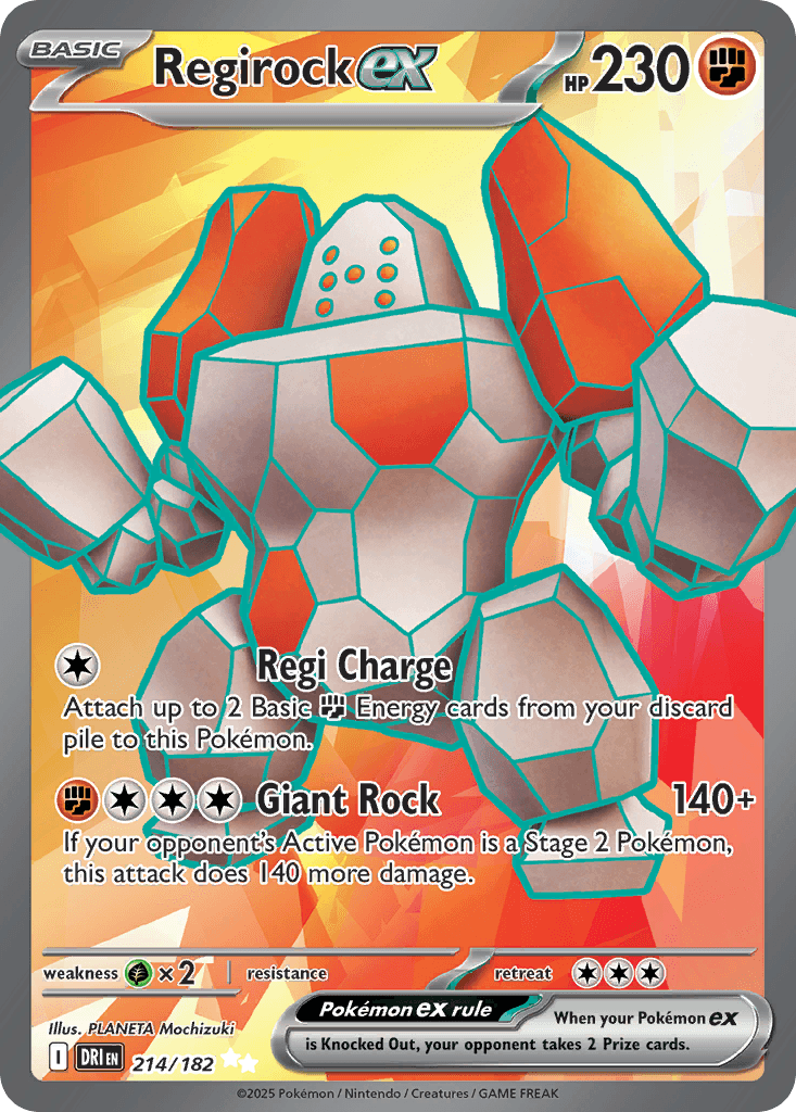 Regirock ex
