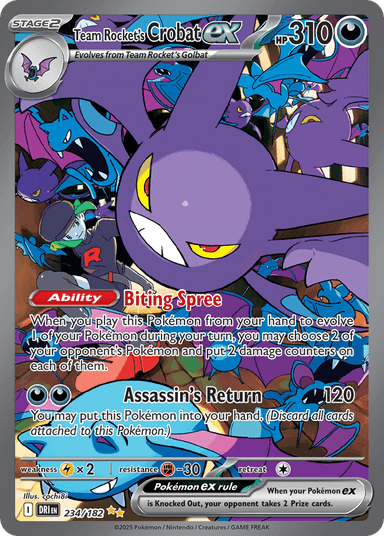 Team Rocket's Crobat ex