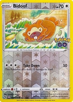 Bidoof (Peelable Ditto)