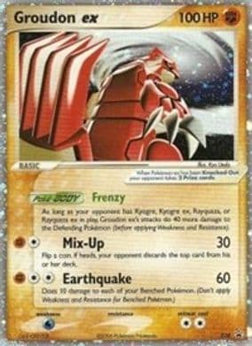 Groudon ex - 038 (EX Collector's Tins)